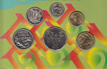 Australien 3,85 Dollars (6 Münzen) 1994 Australia, 6 Coins, uncirculated... 21.00 US$ Tax included +  14.08 US$ shipping