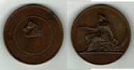 Frankreich - 3. Republik Bronze-Medaille France, bronze medal "concours hippique", Medaille d'Honneur, Saone-et-Loire -