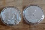 USA Silber-Medaille USA - 2011 September 11 National Medal" with box / COA -