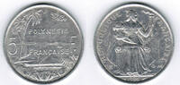 Französisch Polynesien 5 francs Polynesien, 5 Francs, 1986 -