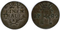 Preussen 1/24 Taler Brandenburg-Preußen, Friedrich der Große, 1/24 Taler 1782 A, siehe Scan -