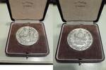 Bayern - Bayerischer Industriellen-Verband Bronzemedaille versilbert Versilberte Medaille , Ehre der Arbeit - Bayerischer Industriellen-Verband -