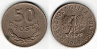 Polen 50 Groszy Kursmünze 50 Groszy 1949, Zustand siehe Scan! -