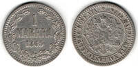 Finnland 1 Markka finland 1865, 1 markka silver, like scan -