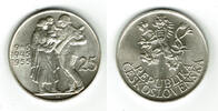 Tschechoslowakei 25 Kronen czechoslovakia, 25 korun "10th anniversary - liberation from germany" like scan -