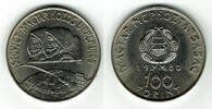Ungarn 100 Forint hungary silver coin, sovjet-hungarian space flight, like scan -