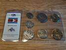 Swasiland 8,85 Emalangeni (7 Münzen) Swaziland mixed coin set, 1 Cent - 5 Emalangeni (7 coins) -