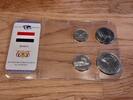 Jemen 36 Rials (4 Münzen) Yemen, coin set, 1 Rial - 20 Rials (4 coins) -