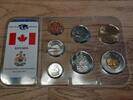 Kanada 3,91 Dollar (7 Münzen) canada mixed coin set, 1 cent - 2 dollars (7 Coins) -