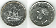 Kanada - Neufundland 1 Dollar 1949 canada - new foundland, 1 Dollar silv... 26.98 US$ Tax included +  14.08 US$ shipping