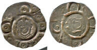 Augsburg 1 Brakteat augsburg silver brakteat Udalschalk von Eschenlohe (1184-1202) -