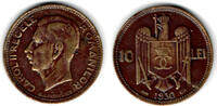 Rumänien 10 Lei Romania, 10 Lei, Mihai I., like scan -