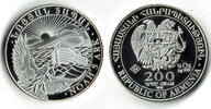 Armenien 200 Dram Armenia, half silver ounce Noah's ark -