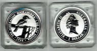 Australien 1 Dollar australia, kookaburra 1998, 1 ounce, like scan -