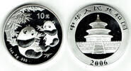 China 10 Yuan china silver panda, 1 ounce 2006, BU in capsule -