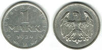 Weimarer Republik 1 Mark 1924 E Weimarer Republik, Kursmünze 1 Mark 1924... 15.25 US$ Tax included +  14.08 US$ shipping