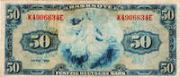 Deutschland - Bank Deutscher Länder 50 Mark Bank Deutscher Länder, 50 Mark, Serie 1948, Ro. 242 -