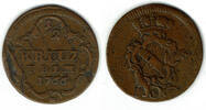 Baden 1/2 Kreuzer Baden, Markgraf Karl Friedrich, Kursmünze 1/2 Kreuzer -
