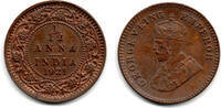 Indien 1912 british india 1/12 anna, George V., like scan F