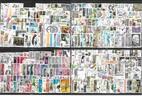 Spanien Lot von 500 meist versch. Marken -
