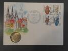 Deutsche Demokratische Republik 5 Mark im Numisbrief DDR, Numisbrief mit 5 Mark Meißen plus Marken -