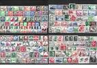 Deutsches Reich Lot von 340 versch. Marken mit Falz - Kat.Wert 800,- -