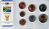 Südafrika 8,85 Rand South Africa, coin set, 5 cents - 5 rand (7 coins) -