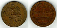 Deutsches Reich - Stadt Fürth Bronze-Medaille Gewerbeverein der Stadt Fürth, Preis für Lehrlingsarbeit, von Lauer -