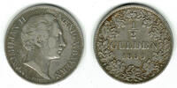 Bayern 1/2 Gulden Bayern, König Maximilian II., Kursmünze 1/2 Gulden 1859, Erhaltung siehe Scan! -