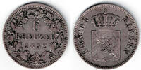Bayern 6 Kreuzer bavaria, Maximilian II., 6 Kreuzer -