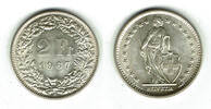 Schweiz 2 Franken Switzerland, silver coin, 2 Franken 1967 -
