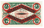 Deutsches Reich - Notgeld 2 Mark Bielefeld, Stadt Sparkasse, 1. Dezember 1918 -