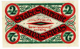 Deutsches Reich - Notgeld 2 Mark Bielefeld, Stadt Sparkasse, 1. Dezember 1918 -