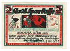 Deutsches Reich - Notgeld 5 Mark 1921 Bielefeld, Stadt Sparkasse, Kriegs... 31.21 元  ＋  93.62 元 运费