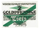 Deutsches Reich - Wertbest&auml;ndiges Notgeld 2 Goldpfennig 1924 Aachen, Fir... 93.62 元  ＋  93.62 元 运费