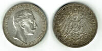 Preu&szlig;en 3 Mark 1910 Kaiserreich, Preu&szlig;en 3 Mark 1909 A, Wilhelm II. sehr... 288.65 元  ＋  93.62 元 运费