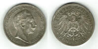 Preu&szlig;en 5 Mark 1907 Preu&szlig;en 5 Mark 1907 A, Wilhelm II. sehr sch&ouml;n 507.09 元  ＋  93.62 元 运费