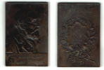 Deutschland Bronzemedaille Medal, Death of Rudolf Virchow, 1821-1902 -