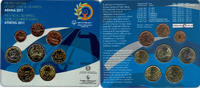 Griechenland 3,88 Offizieller Kursmünzensatz Griechenland 2011, 1 Cent bis 2 Euro! -