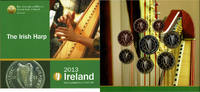 Irland 3,88 Offizieller Kursmünzensatz Irland 2013, 1 Cent bis 2 Euro! -