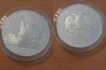 Russland 3 Rubel russia, 3 roubles 1999 silver coin Juryev Monastery Novogorod -