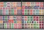 Deutsches Reich Lot von 125 versch. 4er-Blocks -