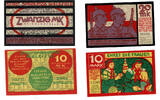 Deutsches Reich - Notgeld 10 + 20 Mark Bielefeld, 2 different banknotes, 10 + 20 Mark -