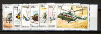 Vietnam-Nord 7 Marken Vietnam-Nord, Mi-Nr. 2014-20, Hubschrauber -
