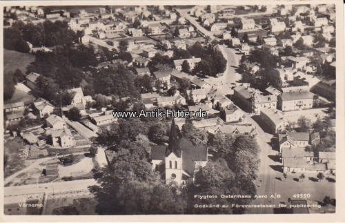 Varnamo Schweden O J Ansichtskarte Postkarte Varnamo Flygfoto Ostermans Aero A B 2 Ma Shops