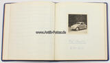 Bundesrepublik Deutschland 1950-1959 Handgeschriebenes Fahrtenbuch/Maico 98ccm/NSU-LUX 200ccm/VW-Export/Ford 15M 2