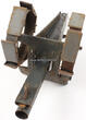 Deutsches Reich O.J. Blechspielzeug/Große Blechkanone mit Plattenrädern, Federzug 2-3