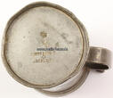 Iserlohn 1913-1963 Zinnmaß 0,5 Liter mit 23 Eichzeichen 3