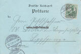 Neukirchen/Vluyn/Vluynbusch 1905 Ansichtskarte/Postkarte/Litho/Gruss aus Vluynbusch/Forsthaus/Altes Forsthaus ... 3