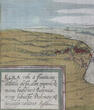Eger/Cheb/Tschechien/Böhmen um 1572 Kolorierter Kupferstich, EGRA, aus Braun-Hogenberg, "Civitates Orbis Terrarum".. 2